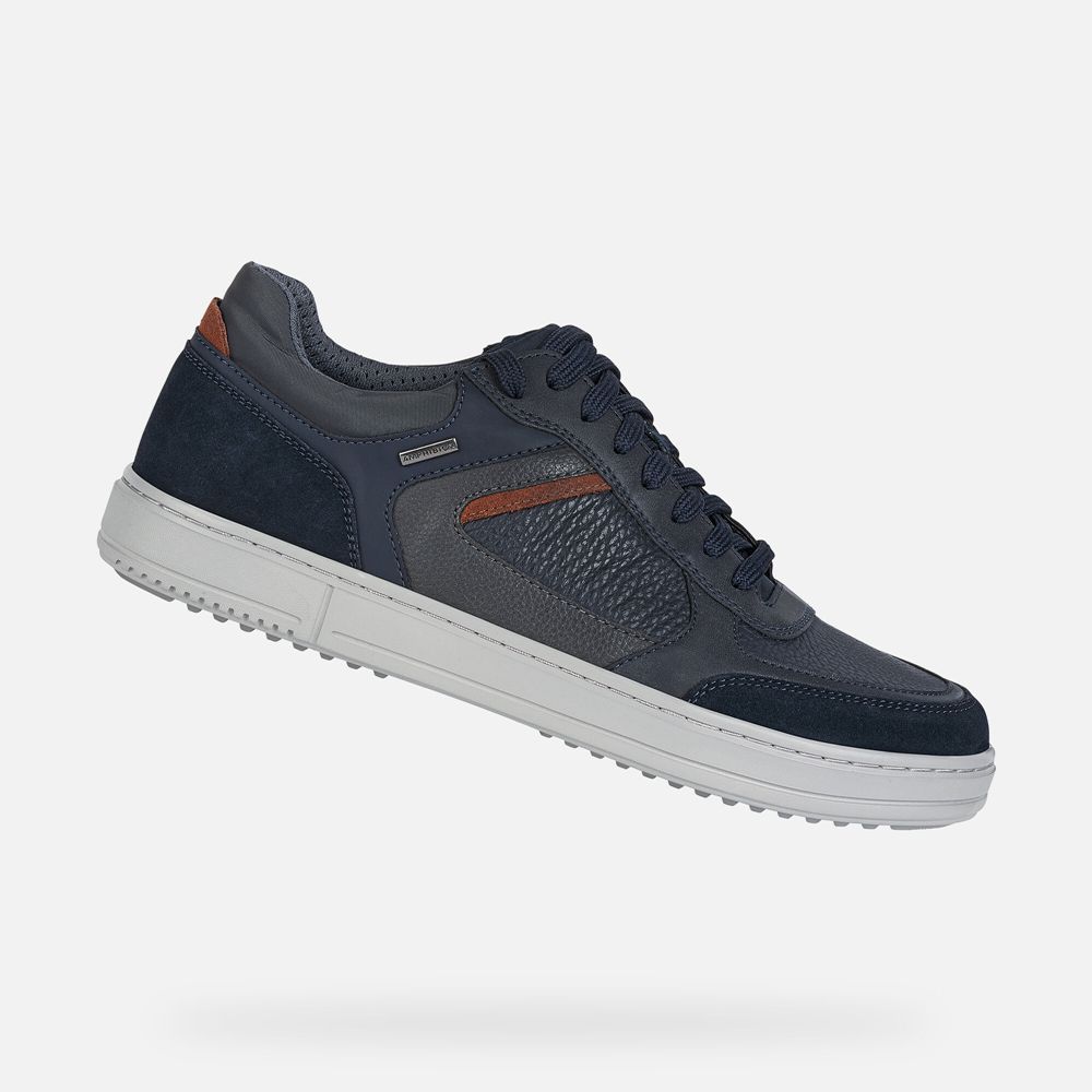 Tenis Geox Homem Azul Marinho - Levico Abx - FDRJB2401